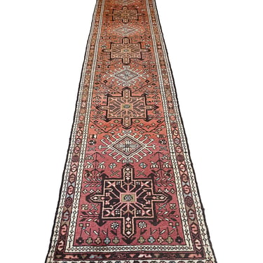 Early 20th Century Kazak Runner |  13' 6" x 2' 7"