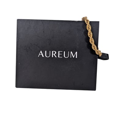 Aureum - Gold Colored Rope Chain Bracelet