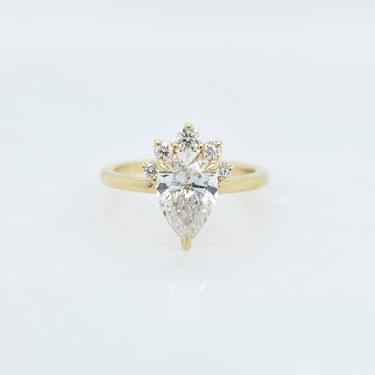 Evelyn Pear Engagement Ring Setting