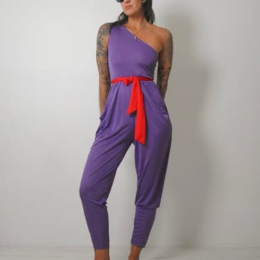 1970's One Shoulder Jumpsuit