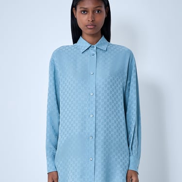 Gucci Women Monogram Shirt