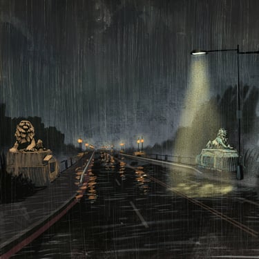 Taft Bridge under the rain [#127]
