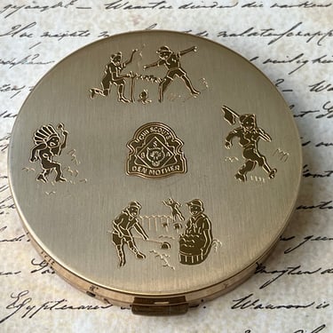 antique Cub Scouts compact Volupte Den Mother vanity compact 