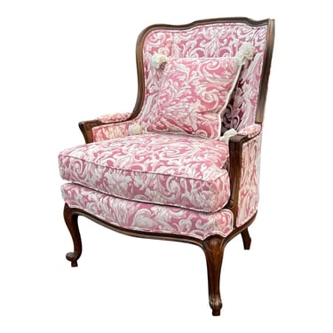 Ethan Allen Camille Louis XV Bergere Chair 