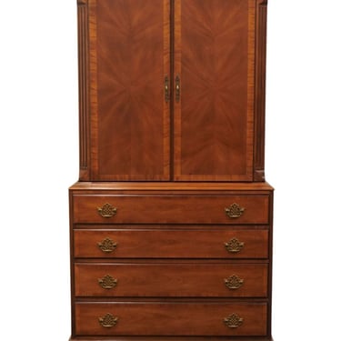 HICKORY WHITE Bookmatched Mahogany American Masterpiece Collection 41" Media Armoire 9101-45 
