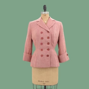 1950s Dan Millstein BALENCIAGA adaptation NEW LOOK blazer 