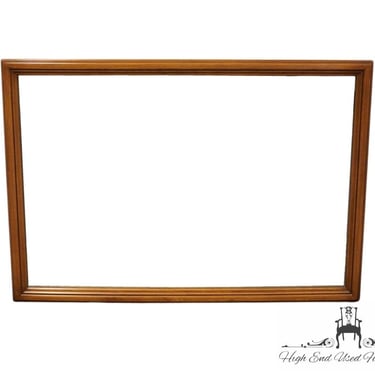 WHITE OF MEBANE Italian Mediterranean Style 40" Dresser / Wall Mirror 2700-44 in Butternut Finish 