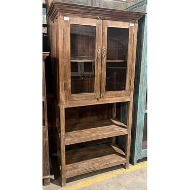 Teak Cabinet with Glass