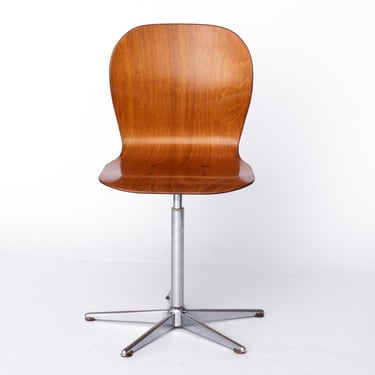 1930s DO/MORE・INDASTORIAL CHAIR USA Vintage Machine Age Domore Rolling Office Chair – cityFoundry