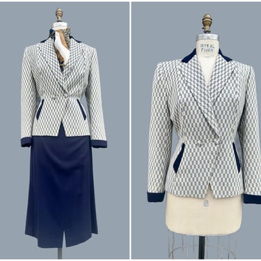 Vintage 1950s BUCK SKEIN Rayon Gabardine Ricky Jacket