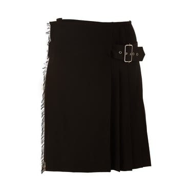 Jean Paul Gaultier Black Pleated Skirt