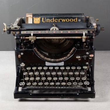 Antique Underwood No.3 Typewriter c.1928