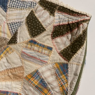 Carleen Quilt Track Shorts - Herringbone Stitch