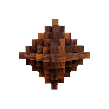 Geometric Wood Puzzle
