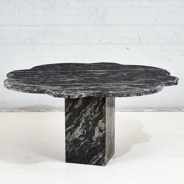 Amadeus Granite Dining Table with Quatrefoil Shape Top, Brazil