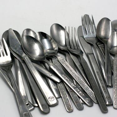 vintage airline flatware/northwest orient and others 