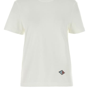 Bottega Veneta Women White Cotton T-Shirt