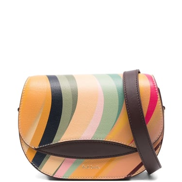 Paul Smith Women Swirl Leather Crossbody Bag