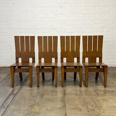 Vintage Plywood Fork Chairs- Set of Four | Vintage On Point | Los ...