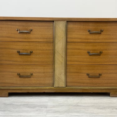 Mid-Century Modern Walnut 6-Dr Dresser / Credenza ~ Great As TV Stand (SHIPPING Not FREE) 