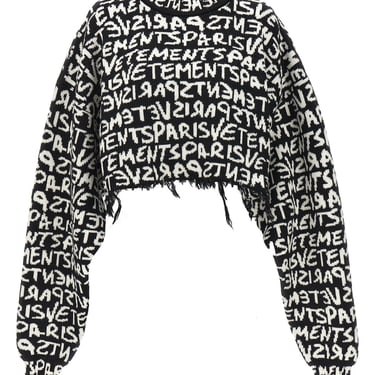 Vetements Women 'Graffiti Monogram' Sweater