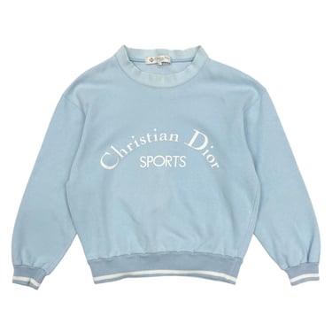 Christian Dior Sports Baby Blue Sweatshirt