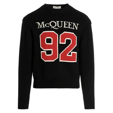 Alexander Mcqueen Men Logo Sweater