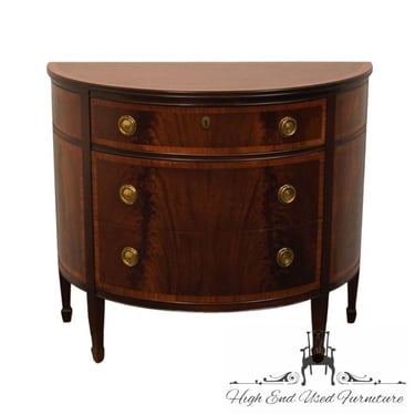 JOHNSON HANDLEY JOHNSON Furniture Co. Banded Mahogany Traditional Style 38