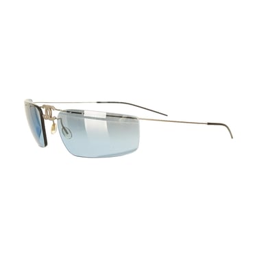 Chanel Blue Center Logo Foldable Sunglasses