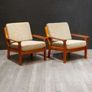 Mid-century Glostrup Mobelfabrik Lounge Chairs c.1960