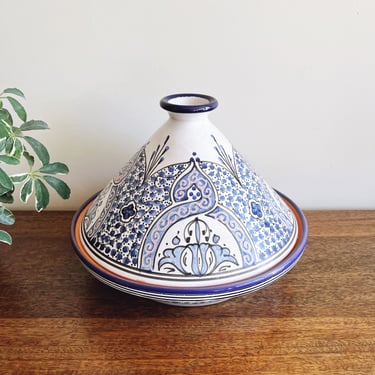 Vintage Ceramic Tagine from Tunisia 
