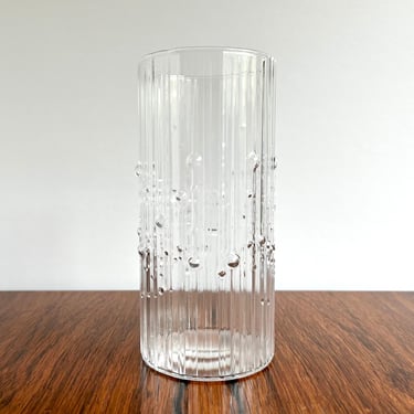 Vintage iittala of Finland Mesi “Nectar” Glass Vase by Tapio Wirkkala 