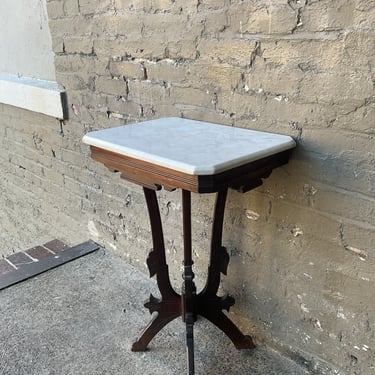 Victorian Marble Top Parlor Table