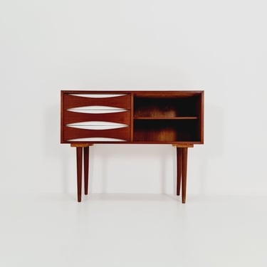 Rare Vintage Danish teak cabinet sideboard, 1960s 