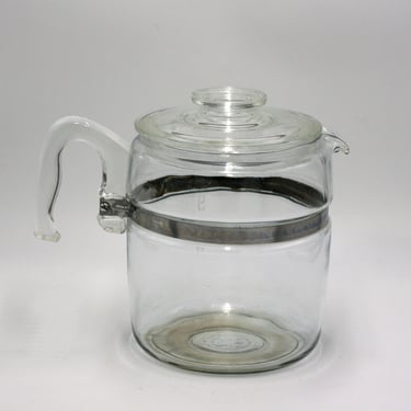 vintage Pyrex 9 cup coffee pot 