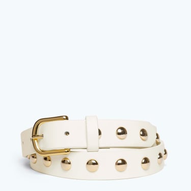 Freda Salvador Rebecca - Bone Calf w/ Gold Studs