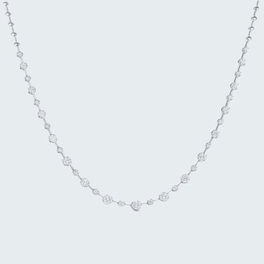 Alternating Diamonds Starry Night Necklace