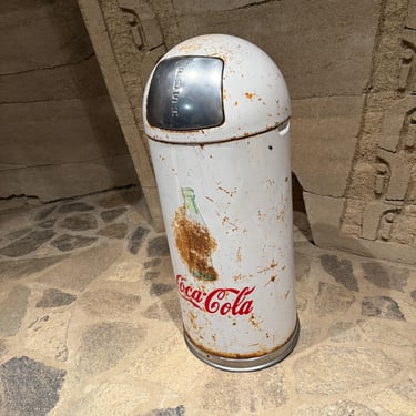 True Vintage Celestial Waste Basket Trash Can Sun Moon Stars