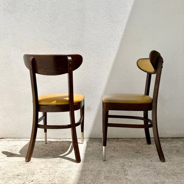 MCM Mustard Diner Chairs