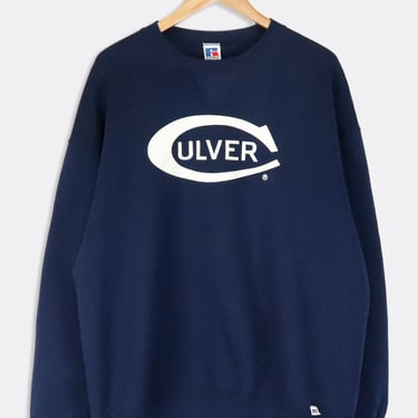 Vintage Culver Academies Ice Hockey Russel Athletics Graphic Sweatshirt Sz XL