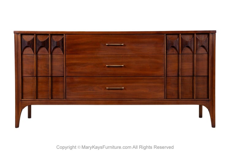 Kent Coffey Perspecta Triple Dresser Credenza Mid-Century Modern 