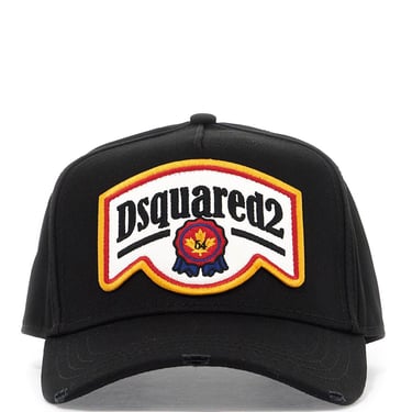 Dsquared2 Cotton Gabardine Baseball Cap With Men