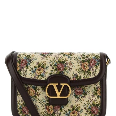Valentino Garavani Women Embroidered Jacquard 9To5 Crossbody Bag