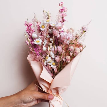 Blush & White Mix Mini Bouquet