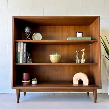 Mid Century Walnut Bookshelf