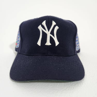 Vintage 1990s MLB New York Yankees World Series Champions Snapback Hat
