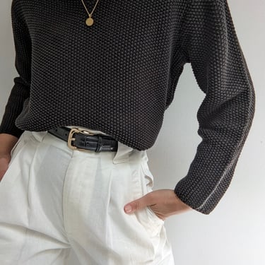 Vintage Eileen Fisher Seed Knit Sweater