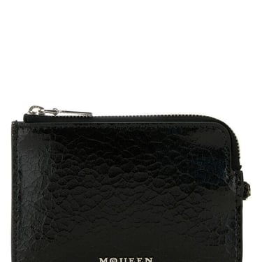 Alexander Mcqueen Man Sling Zip Coin Pouch