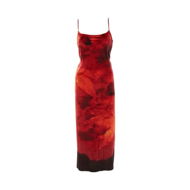 Roberto Cavalli Velvet Pattern Dress