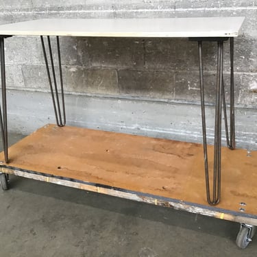 Desk Table with Hairpin Legs (Seattle)